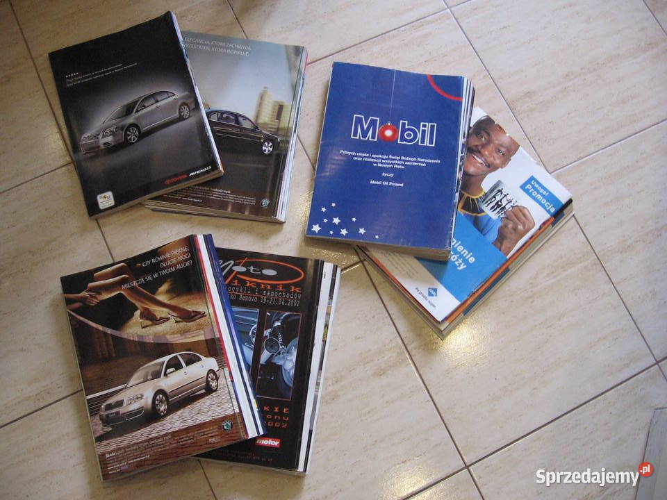 Motor stare czasopisma gazeta tygognik Gadgety motoryzacyjne Przemyśl sprzedam