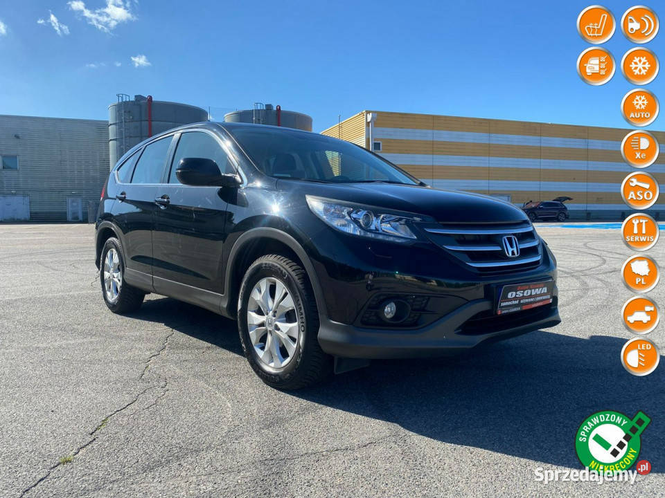 Honda CRV 16 I detec ledy bi xenon polski salon Gdańsk sprzedam