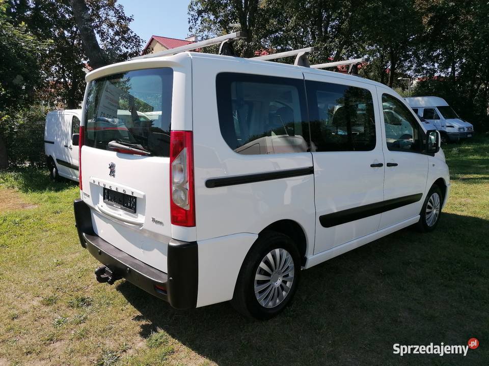 Peugeot Expert 9 osobowy biały Klima zadbany elektryczne szyby Leszno