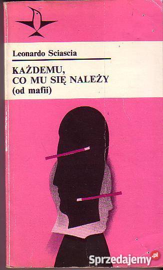 6299 KAŻDEMU CO MU SIĘ NALEŻY MAFII LEONARDO Czyrna