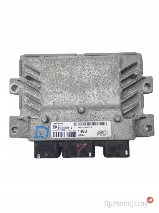 FORD FIESTA ECU STEROWNIK SILNIKA AV2112A650VB osobowe Przemęt