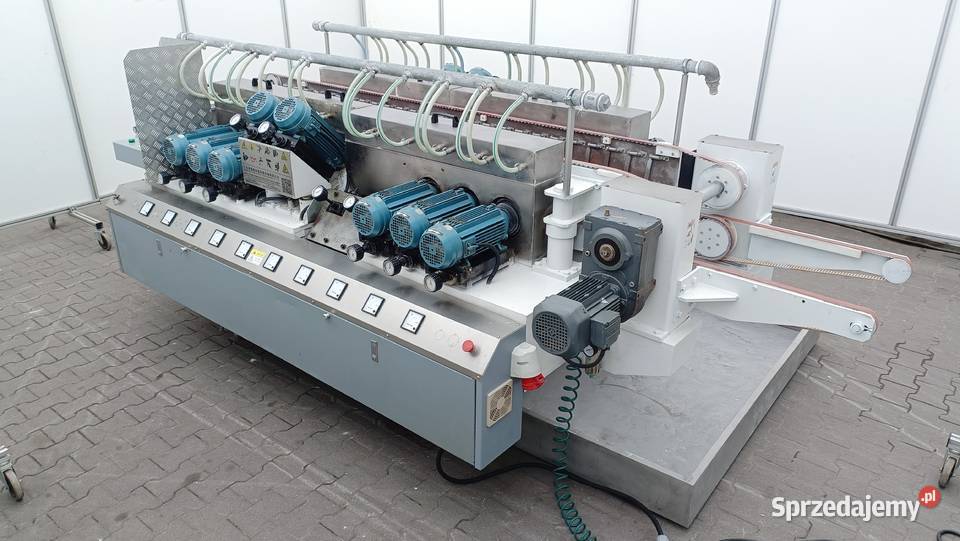 Szlifierka do szkła krawędziarka dwustronna 20 Produkcja Gizałki