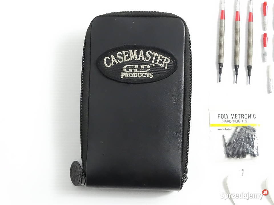 Profesjonalny Zestaw do Darta Casemaster SoftTip Dart Sporty towarzyskie i rekreacja