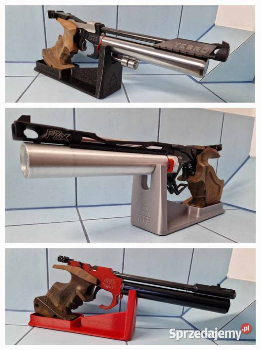 Stojak na pistolet wiatrówkę PCP Walther Steyr dolnośląskie Wrocław