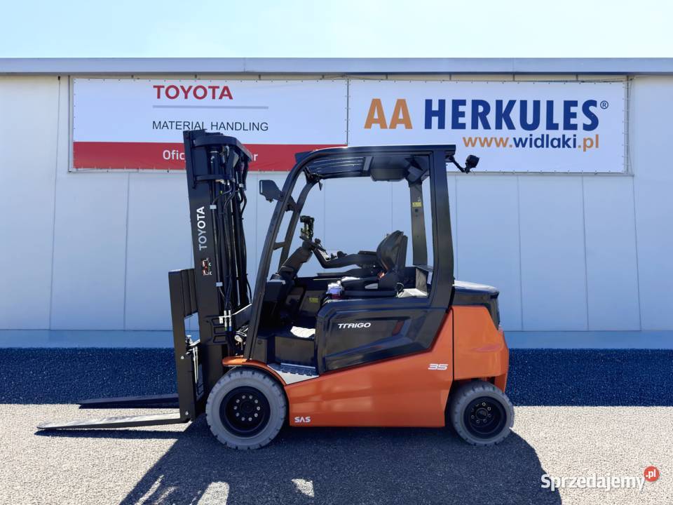 Elektryczny wózek widłowy Toyota Traigo 80 Toyota Katowice