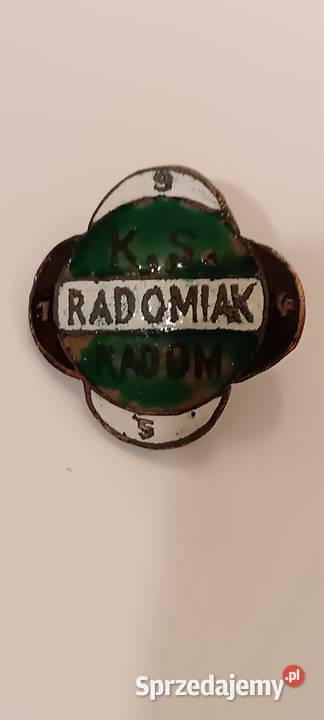 Stara odznaka sportowa RKS Radomiak Radom Kraków