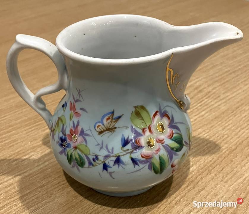 Zabytkowy mlecznik porcelanowy kolekcjonerski sprzedam