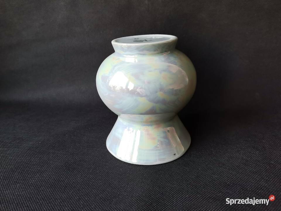 Stary wazon porcelana opalizowana Bogucice PRL Porcelana i szkło