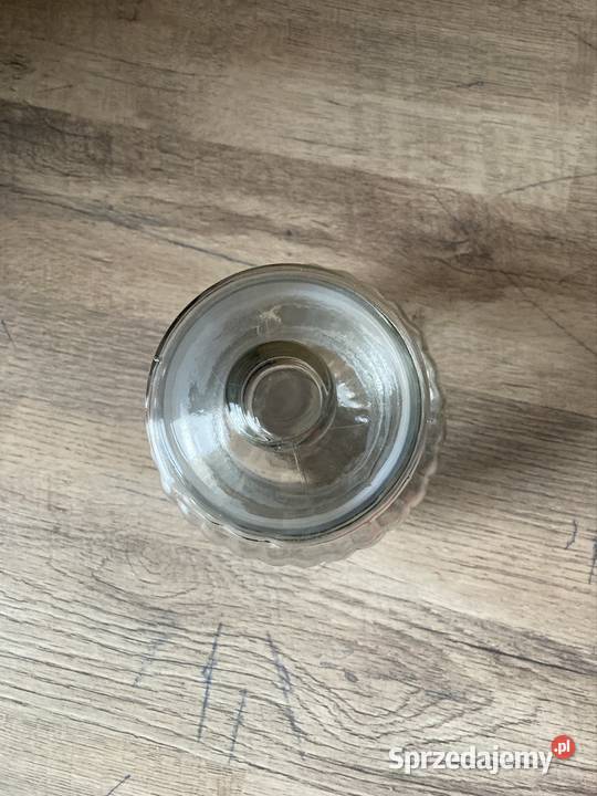 Słoik pojemnik szklany z przykrywką Warszawa