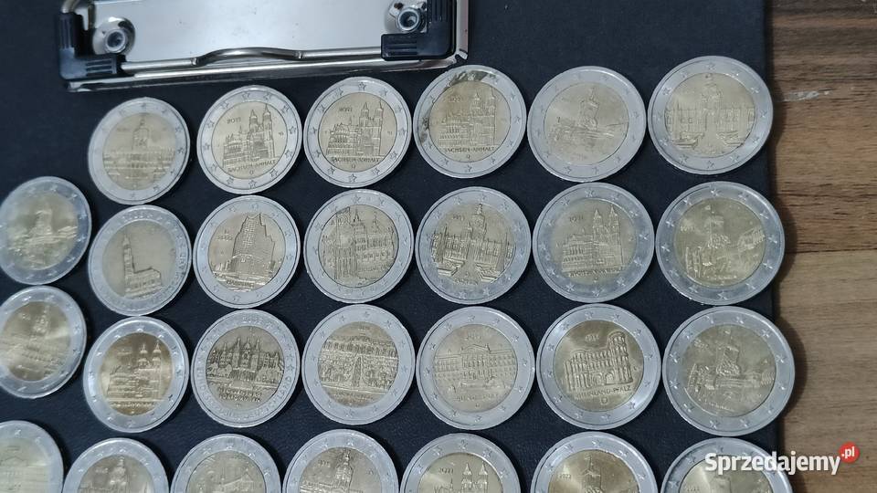 Monety 2 euro1 Euro 1cent2cent 5cent