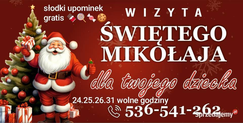 Odwiedziny Mikołaja małopolskie Wieliczka
