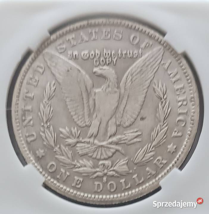 1 Dolar USA Morgan 1894 r men S Slab Kopia wielkopolskie Konin