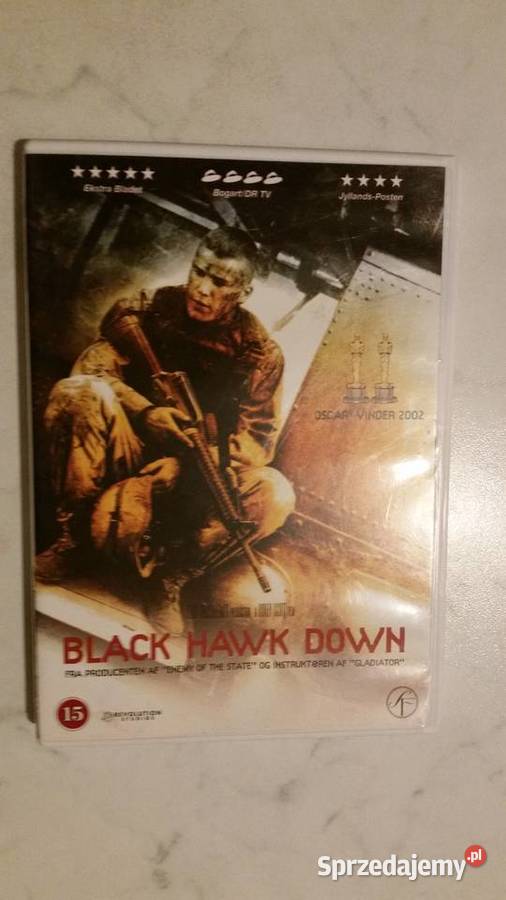 Film BLACK HAWK DOWN 2001 Revolution Studios dvd Kultura i Rozrywka lubelskie Puławy