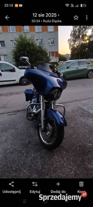 Harley Davidson Electra Glide Street GlideBagger śląskie Ruda Śląska