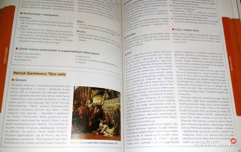 Teraz matura Język polski Vademecum Marianna Rok wydania 2018 Chełm