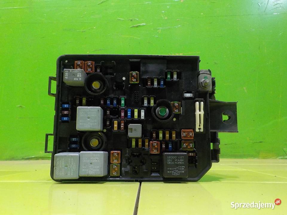 OPEL MOKKA A I 16 B 14r 5D skrzynka Skrzynki bezpieczników Układ elektryczny, zapłon Suków