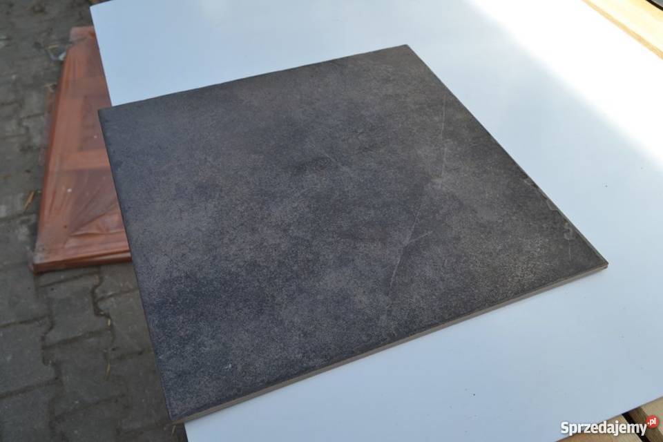 GRES ROMA CAMPIDOGLIO NERO 45x45 płytka NoVabell Budownictwo i akcesoria