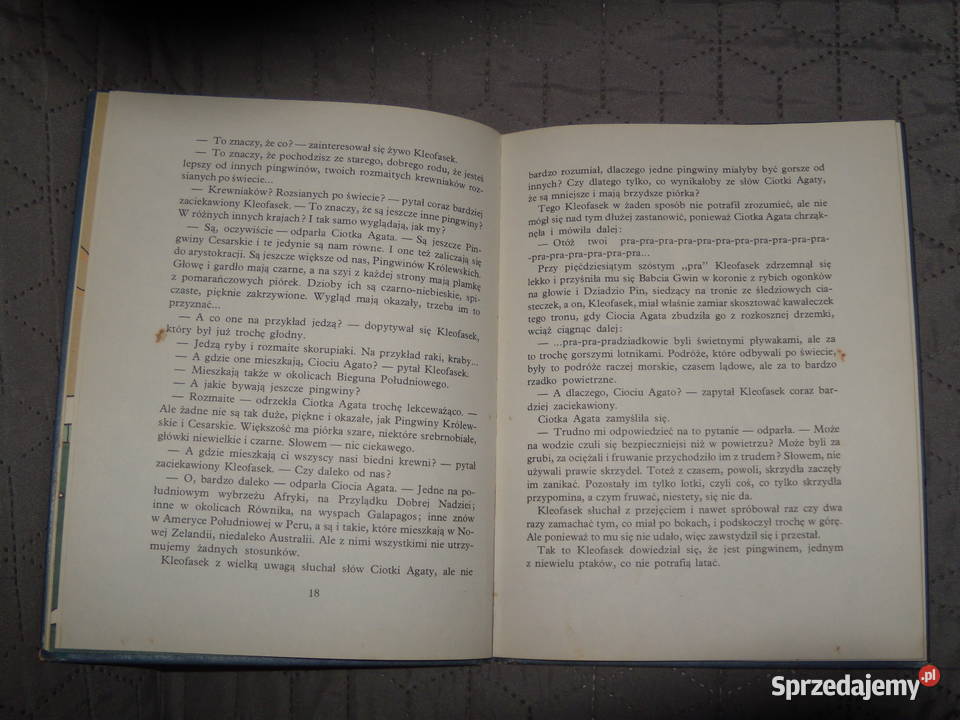 O pingwinie Kleofasku Rok wydania 1983
