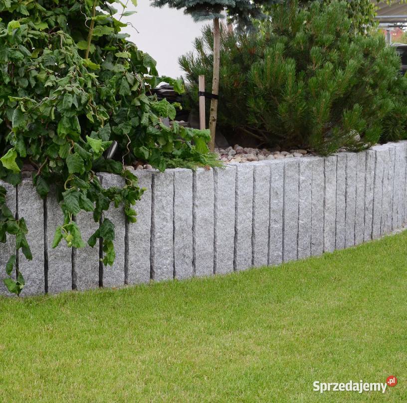 Palisada granitowa G603 Bianco Cristal 100x10x10 Kraków