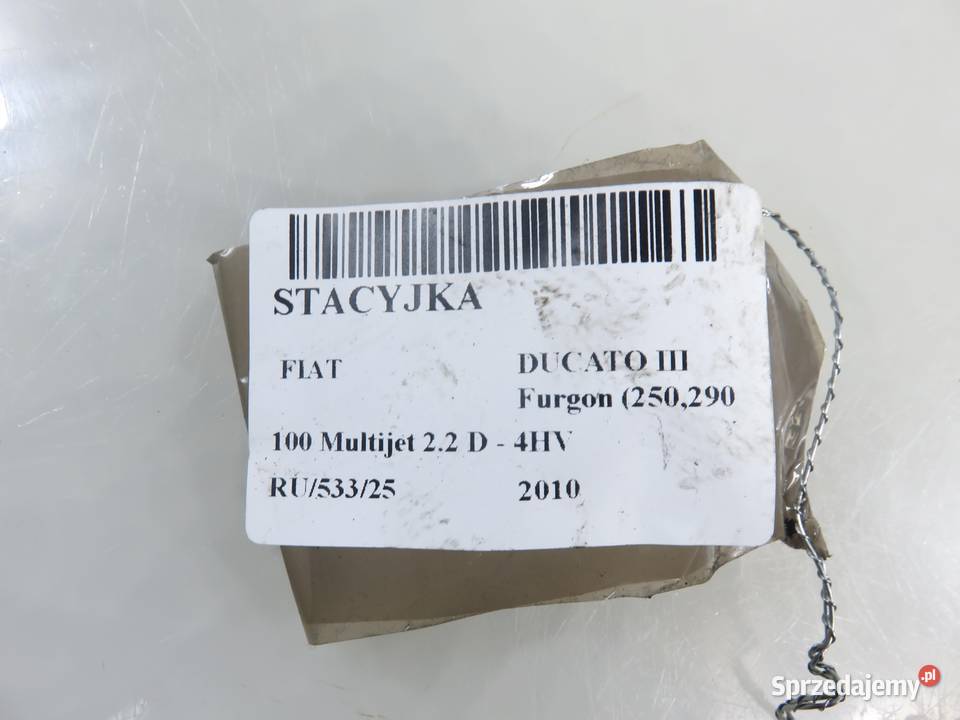 STACYJKA FIAT DUCATO III 010990013 osobowe