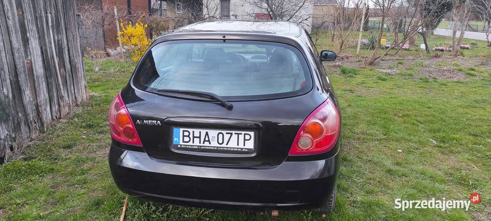 Nissan Almera 2003 15 benzyna 1500cm3 Wierzbica sprzedam