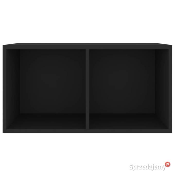 Szafka na winyle czarna 71x34x36 materiał Warszawa