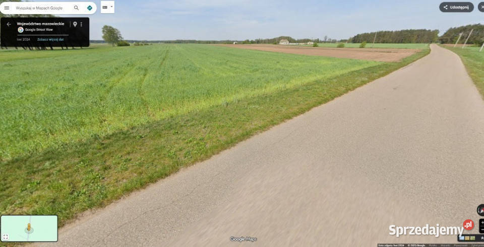 Działki asfalcie Agnieszkowo 20 m mazowieckie sprzedam