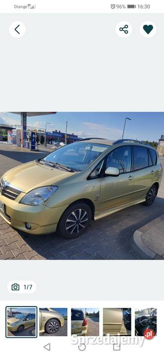 Toyota Corolla verso manualna Corolla Verso Kunów sprzedam