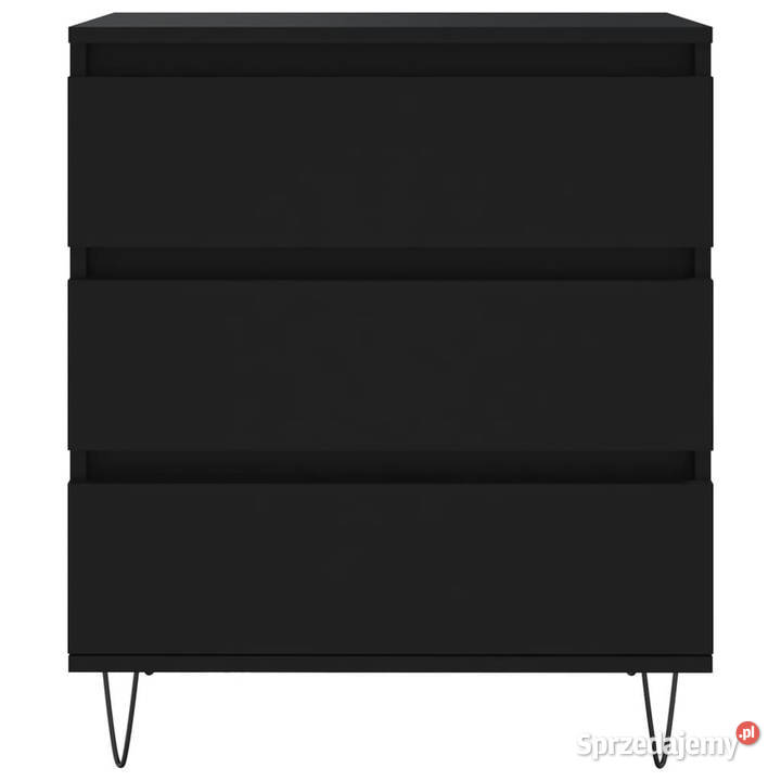 Komoda czarna 60x35x70 materiał drewnopochodny Warszawa