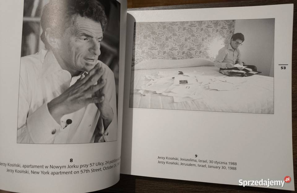 Śmierć życie Jerzy Kosiński 19331991 Czesław fotografia, edycja zdjęć
