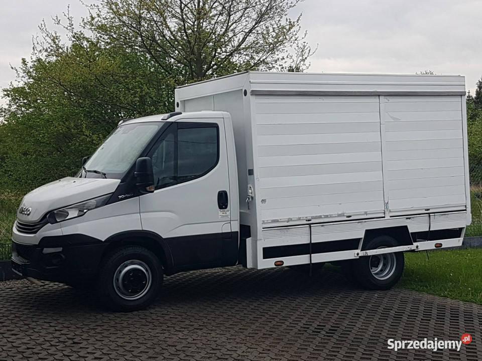 Iveco 70C18 KONTENER ROLETY BOK DO TRANSPORTU