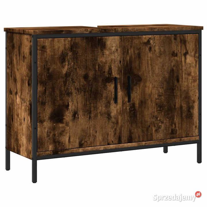 Szafka pod umywalkę przydymiony dąb 80x30x60 mazowieckie Warszawa