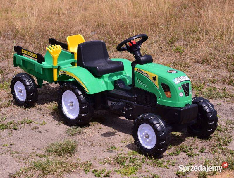 TRAKTOR NA PEDAŁY Z PRZYCZEPĄ I Toruń sprzedam