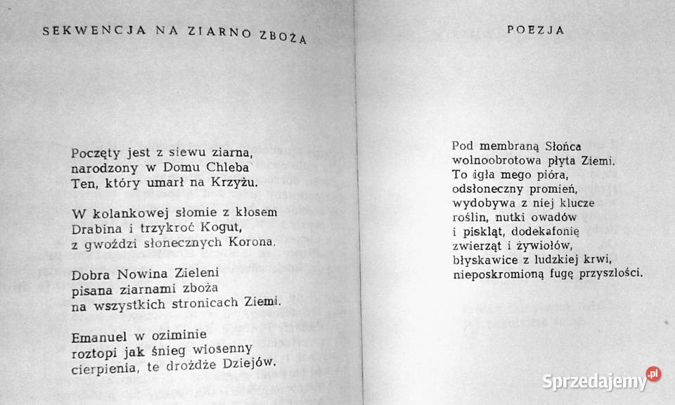 Poezje Marian Piechal Chełm