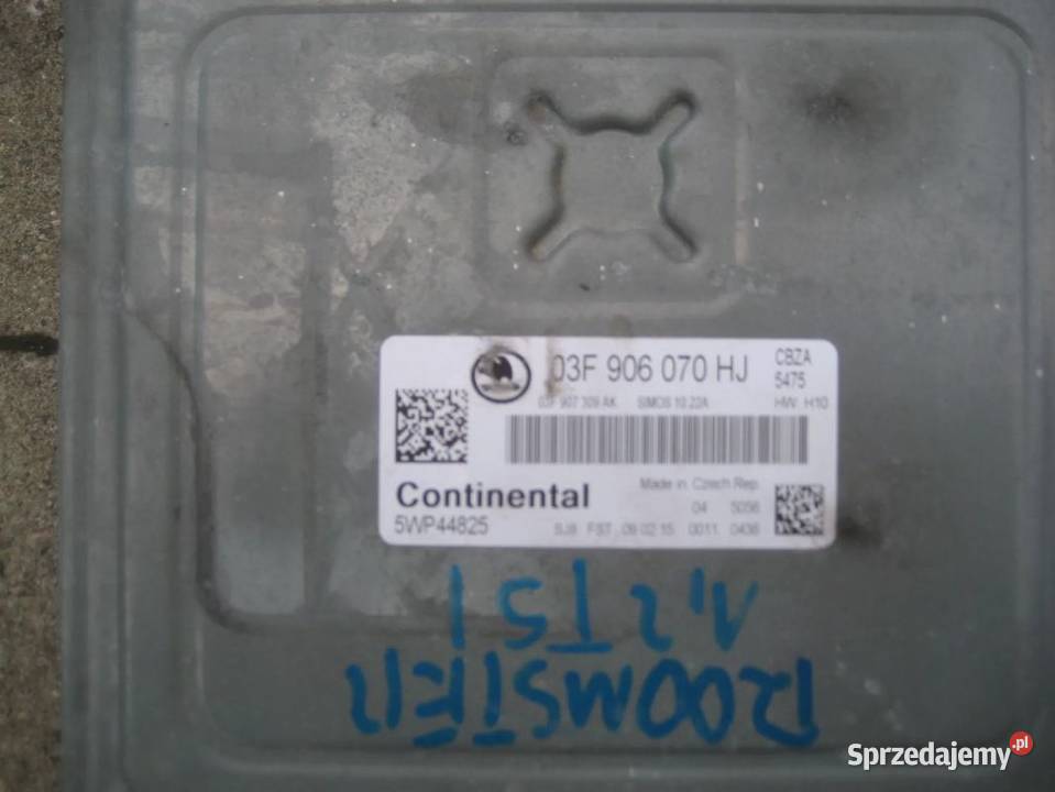 skoda roomster lift 1015r komputer silnik osobowe Rakoniewice