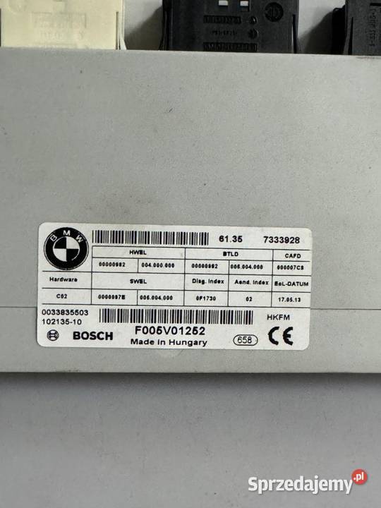 BMW F11 MODUŁ STEROWNIK TYLNEJ KLAPY 7333928 sprzedam