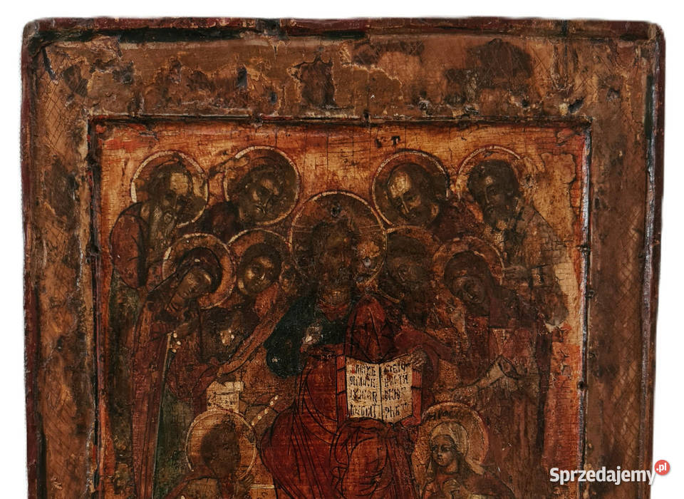 Ikona Deesis I poł XVII wieku 0209 Warszawa