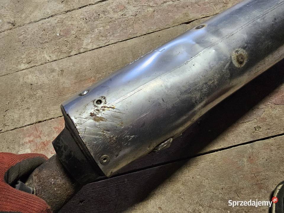 Kawasaki ZZR 600 wydech tłumik lewy ZZR600 rura Jelenia Góra sprzedam