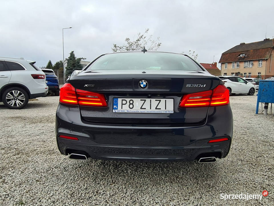 BMW 530 XDrive Navi HeadUp Kamera 360 Skóra elektrochrom. lusterko wst. Wągrowiec