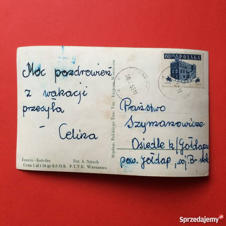 997 Widokówka Łomża Szczecin