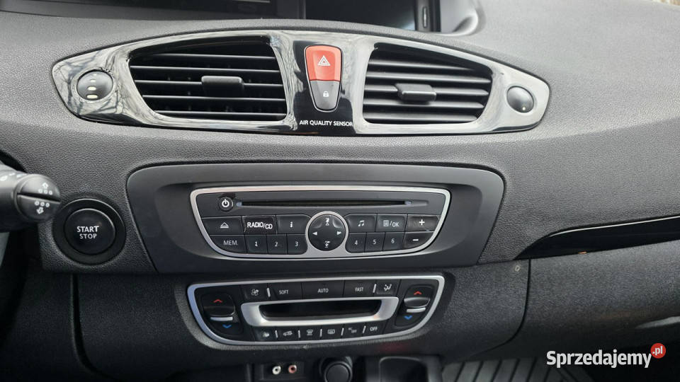 Renault Grand Scenic 7osobowy II 20092016 podgrzewane fotele