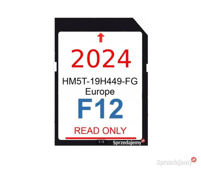 MAPA KARTA FORD SYNC2 F12 2024 KUGA MONDEO FOCUS Aleksandrów Łódzki