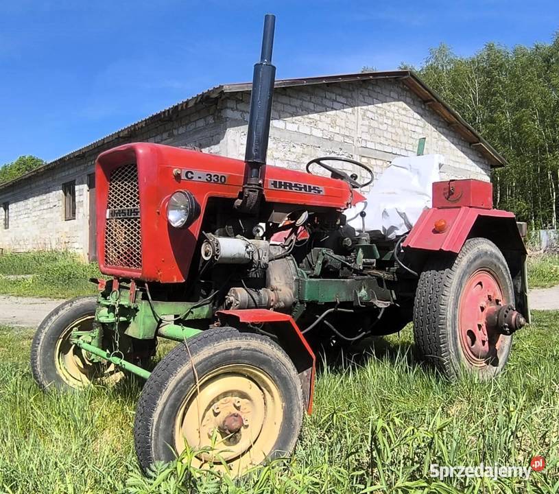 Traktor SAM silnik URSUS C328 solidny podnośnik