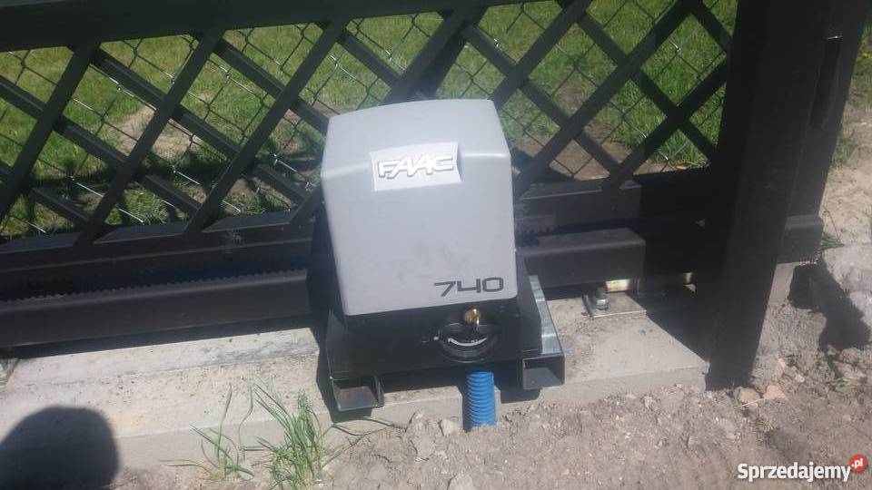 Brama przesuwna wzór grecki przesuwna mazowieckie Warszawa