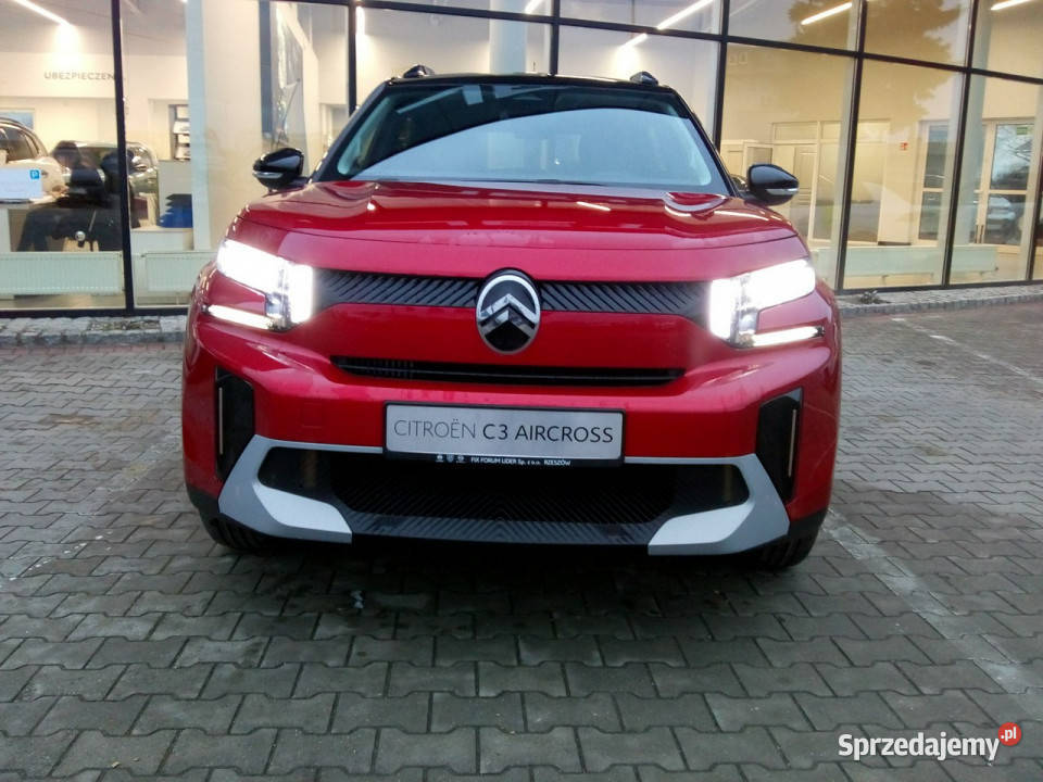 Citroen C3 Aircross PLUS HYBRID 145 Automat elektryczne lusterka Samochody osobowe lubelskie