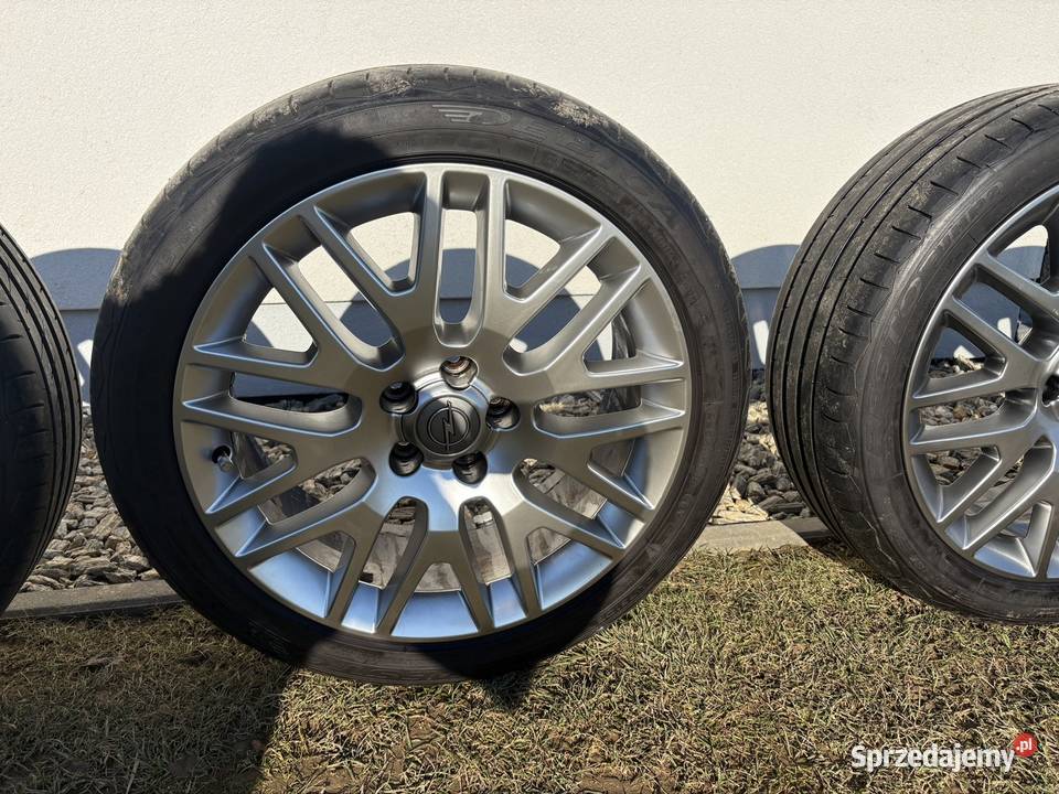 Koła Alufelgi 18 Opel GM 75J ET37 Opony Dębica Samochodowe sprzedam