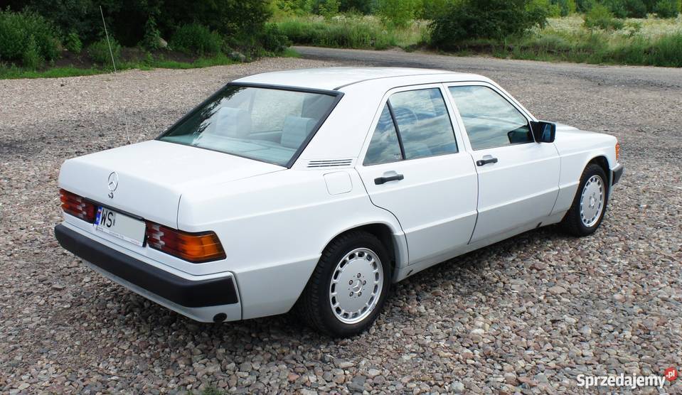 Mercedes 190 18 Benzyna klimatyzacja stan Rok produkcji 1991 Siedlce