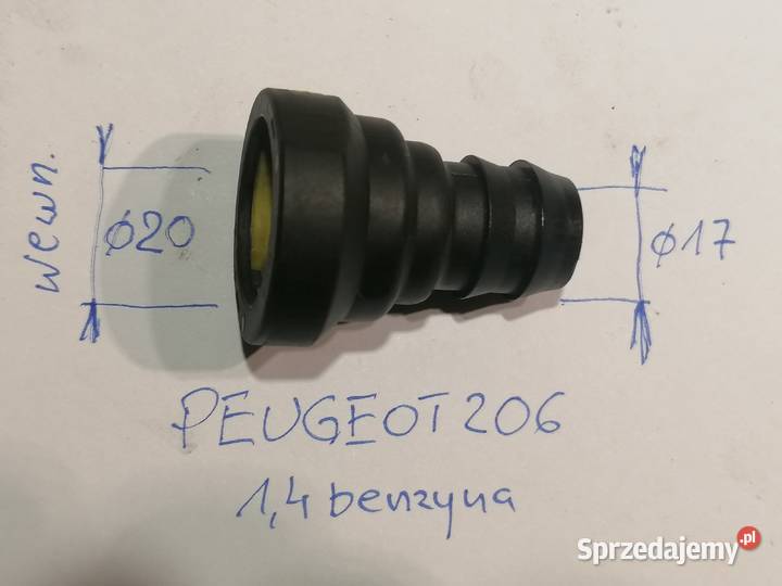 szybkozłącze odmy Peugeot 206 14 benzyna Piotrków Trybunalski
