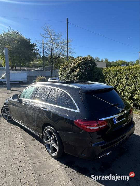 MercedesBenz C klasa AMG 350 Hybryda z Wtyczką światła LED śląskie