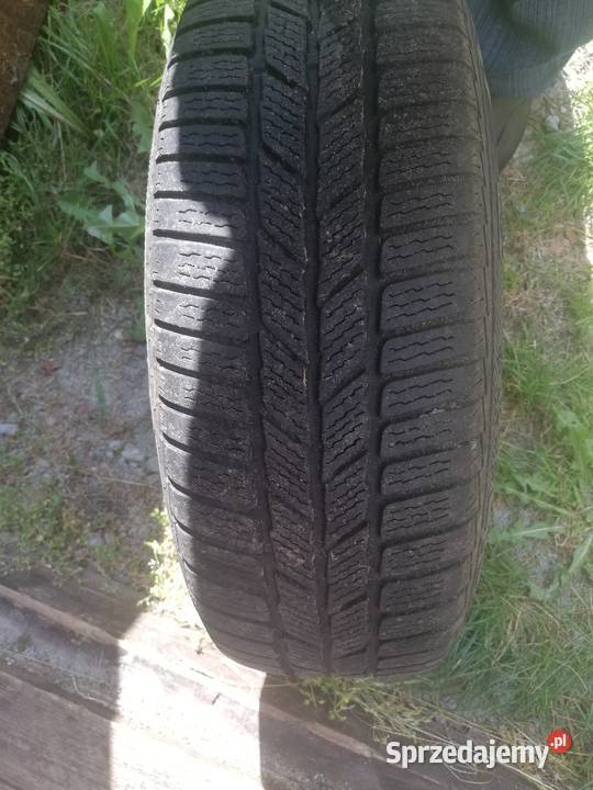 Sprzedam 4 zimowe opony 17565R14 Tstan z felgami Rajcza
